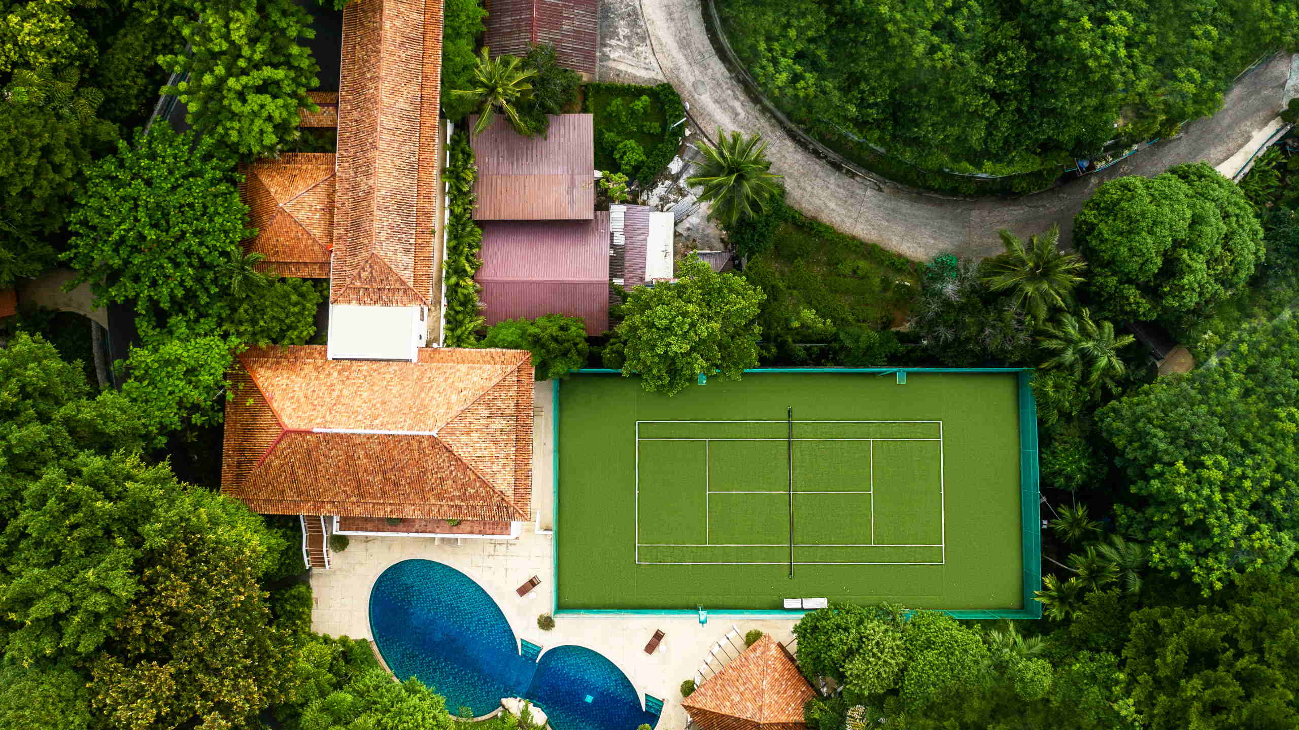 SiamSportsPro Tennis Lesson At Home Phuket Thailand