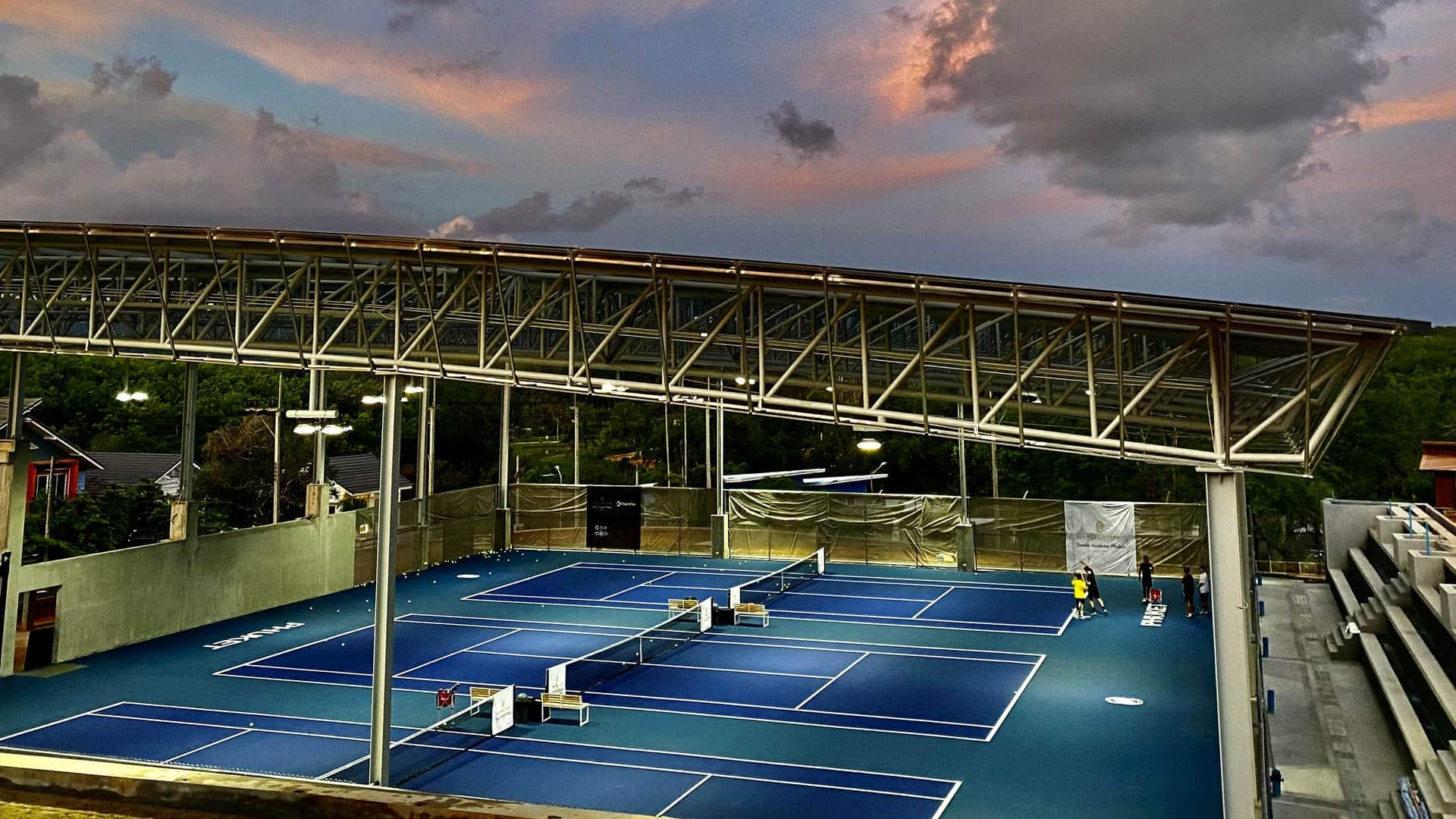 SiamSportsPro Tennis Academy Phuket 3 Laykold Courts