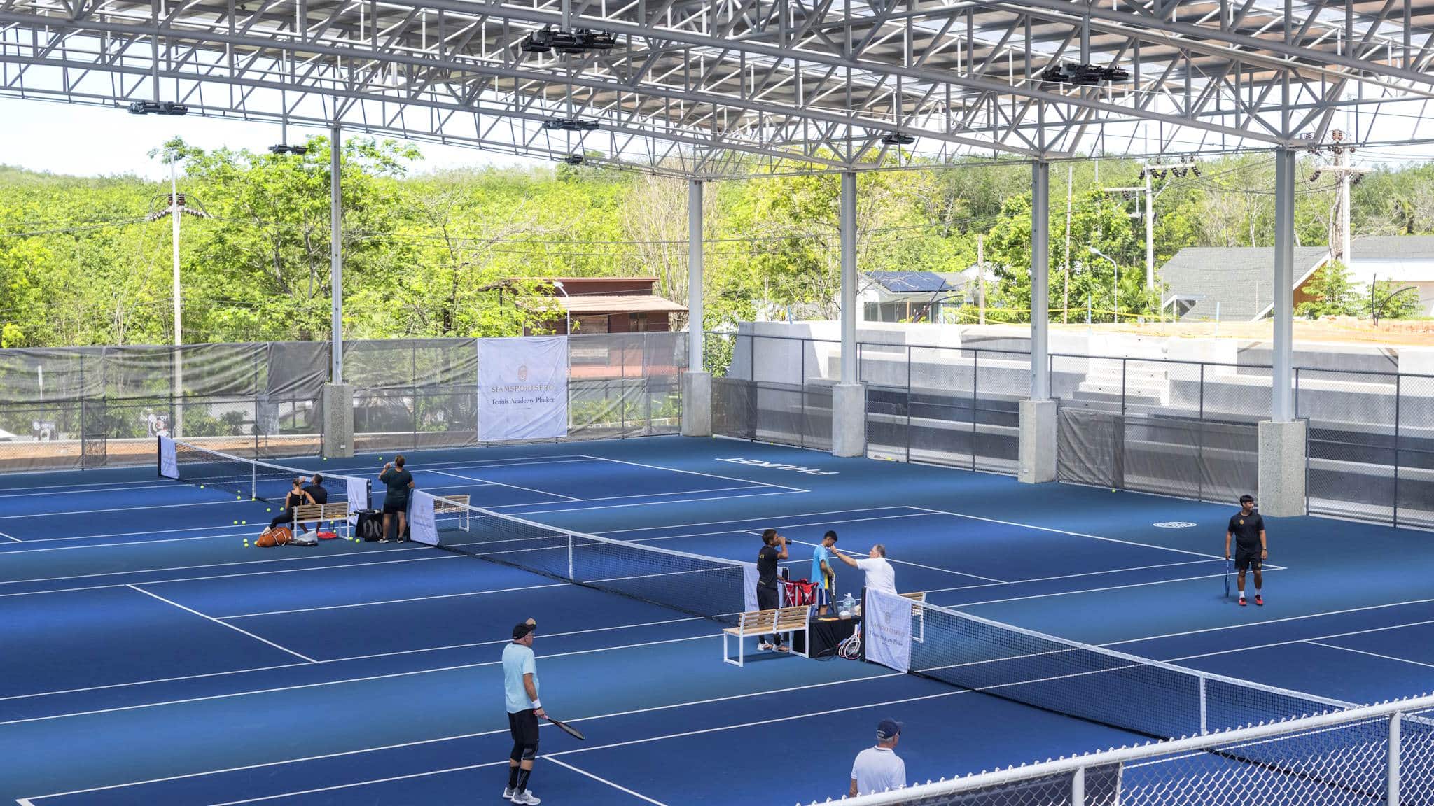 SiamSportsPro Tennis Academy Phuket Laykold Masters Gel Surface